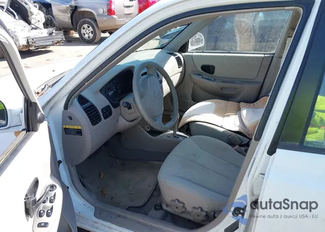 2005 Hyundai Accent Gls из США, поврежденный, VIN KMHCG45C65U652748